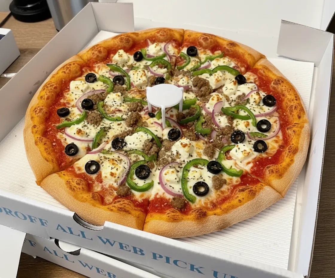 The Estoria Greek Pizza